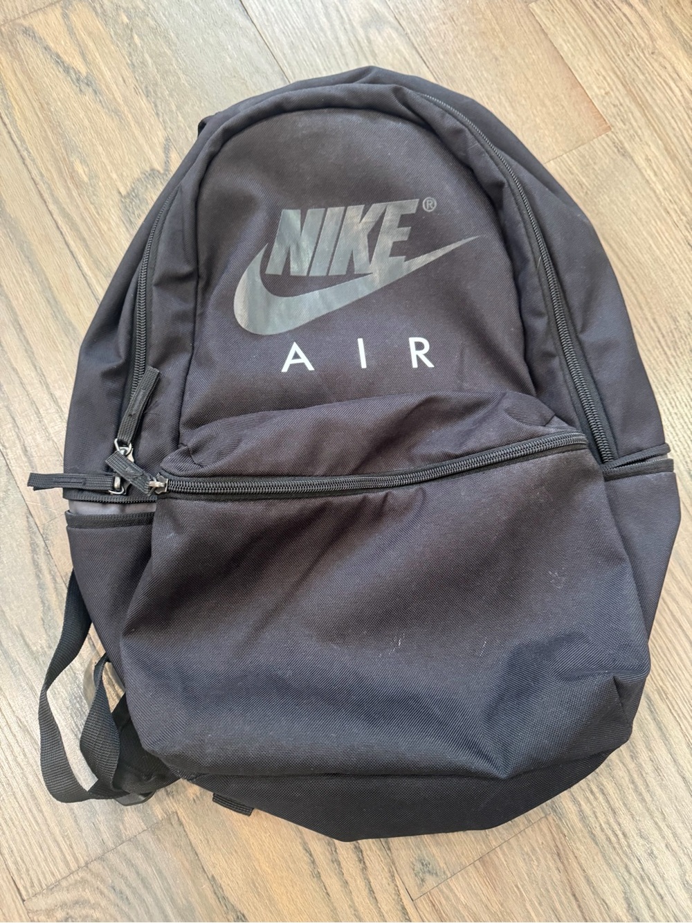 Nike AIR Logo Black Men's Backpack ~ Used